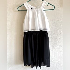 BCX Girl white and black dress (Girl’s Sz. 10)
